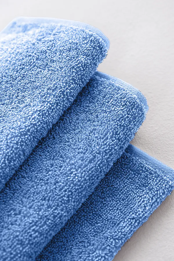 Полотенце Софатекс 70 * 140 для ванной и бани bs НАТАЛИ, голубой - фото 2