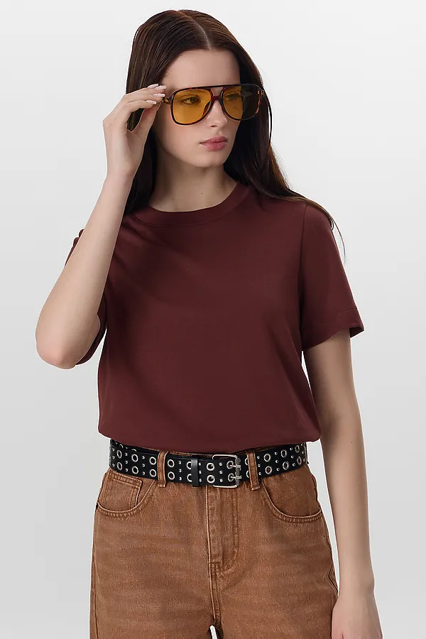 Футболка MARK FORMELLE, ромовый - фото 2