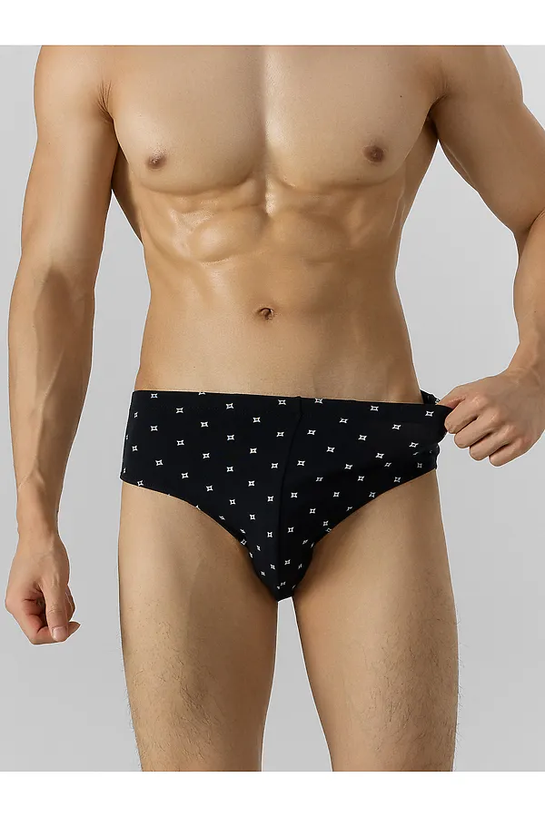 Трусы MARK FORMELLE, квадраты на черном1 - фото 2