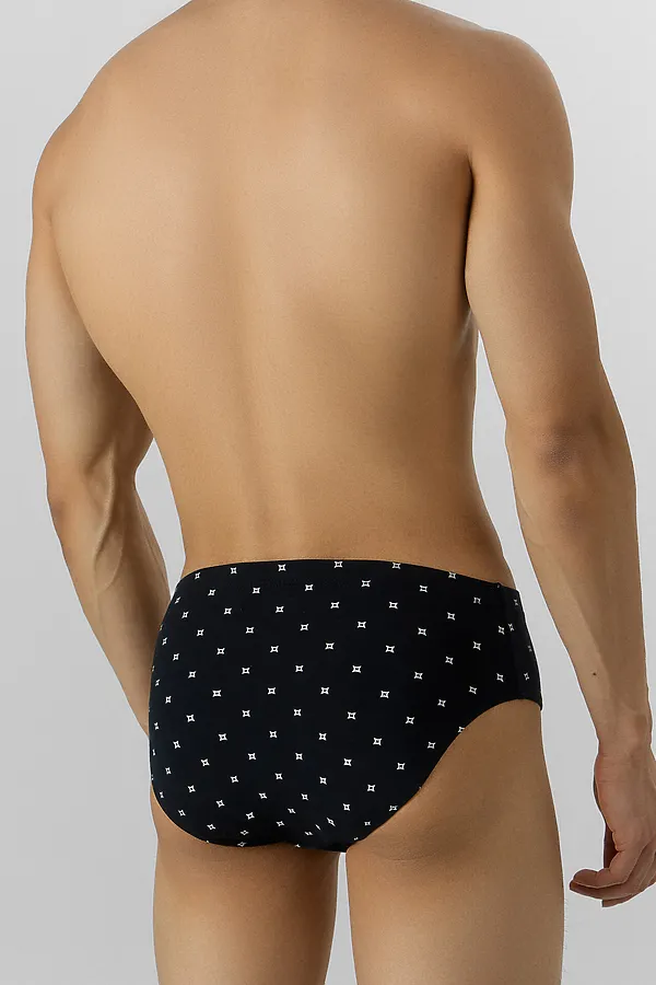 Трусы MARK FORMELLE, квадраты на черном1 - фото 2