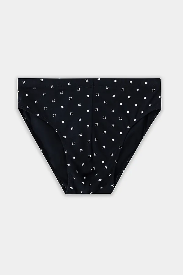 Трусы MARK FORMELLE, квадраты на черном1 - фото 2