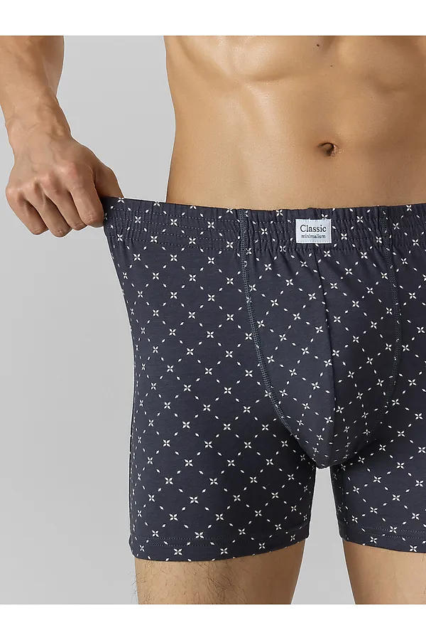 Трусы MARK FORMELLE, нб узор сетка на т.сером - фото 2