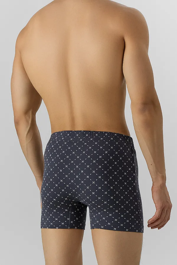 Трусы MARK FORMELLE, нб узор сетка на т.сером - фото 2