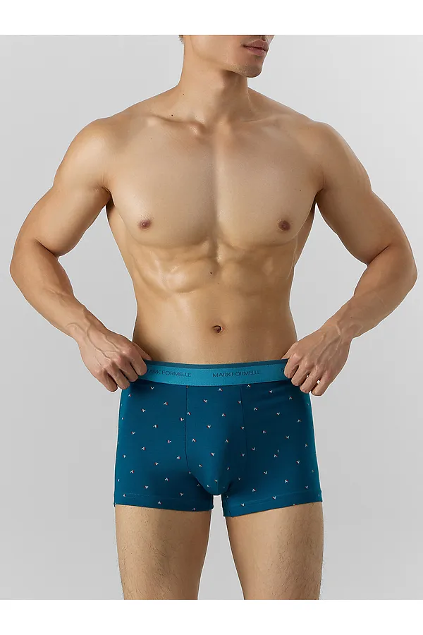 Трусы MARK FORMELLE, узор на сине -бирюзовом - фото 2
