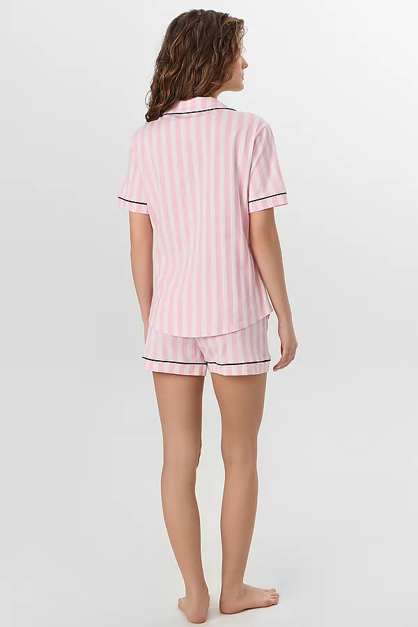 Пижама MARK FORMELLE, розовая полоска - фото 2