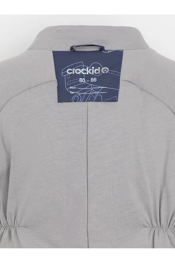 Комбинезон CROCKID, синий, игрушечный транспорт - фото 2