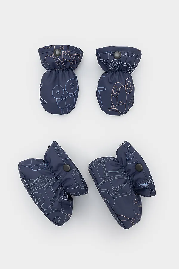 Комбинезон CROCKID, синий, игрушечный транспорт - фото 2