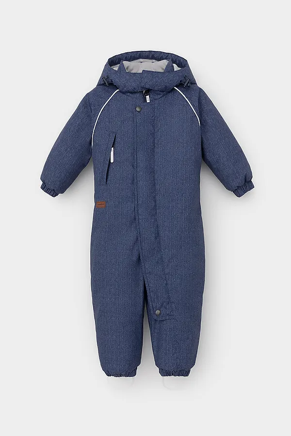 Комбинезон CROCKID, синий, твид - фото 2