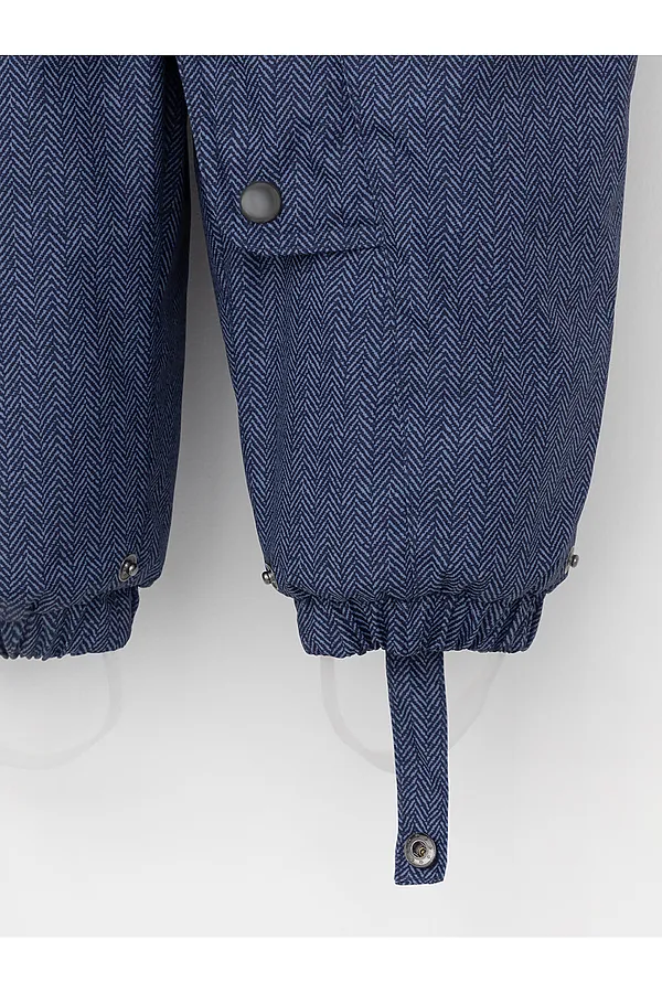 Комбинезон CROCKID, синий, твид - фото 2