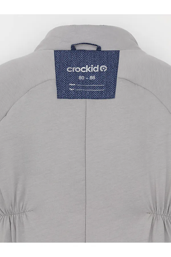 Комбинезон CROCKID, синий, твид - фото 2