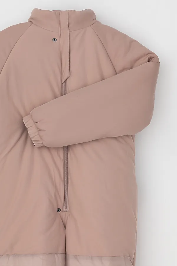 Комбинезон CROCKID, кофе с молоком, леопард - фото 2