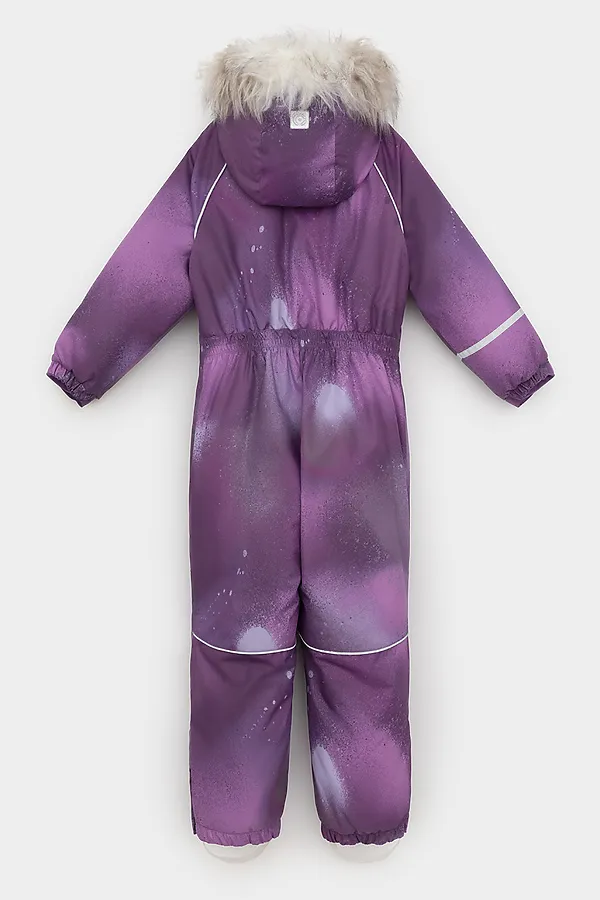 Комбинезон CROCKID, виноградный, спрей - фото 2