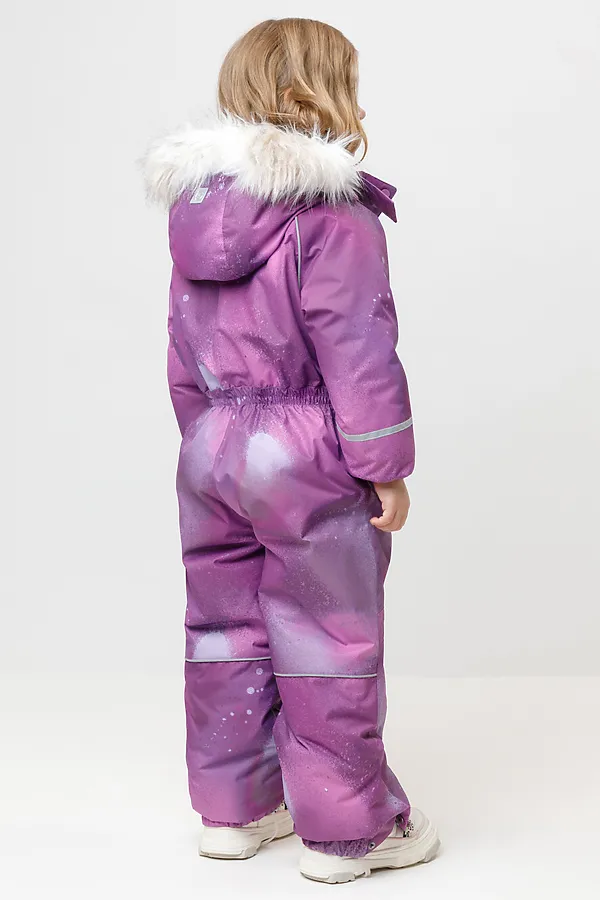 Комбинезон CROCKID, виноградный, спрей - фото 2