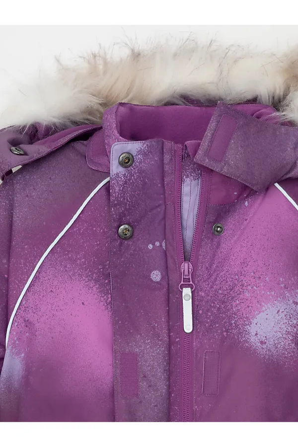 Комбинезон CROCKID, виноградный, спрей - фото 2