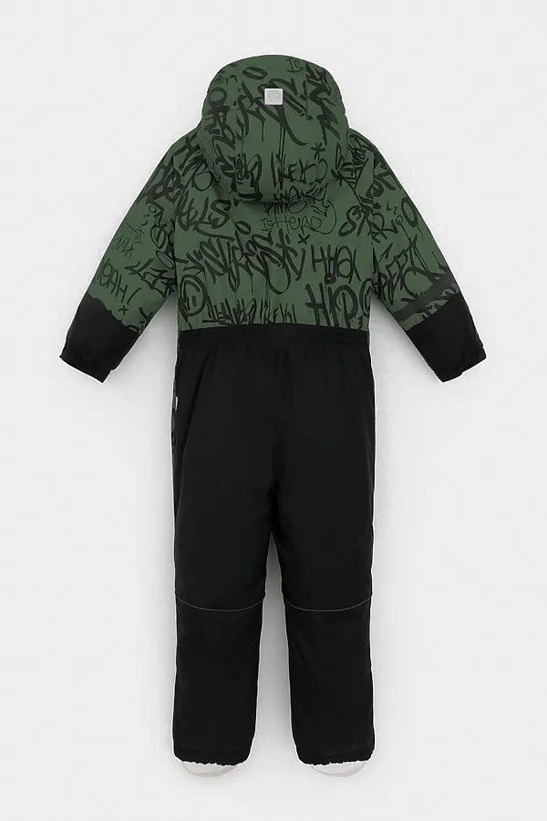 Комбинезон CROCKID, темный лес, граффити - фото 2