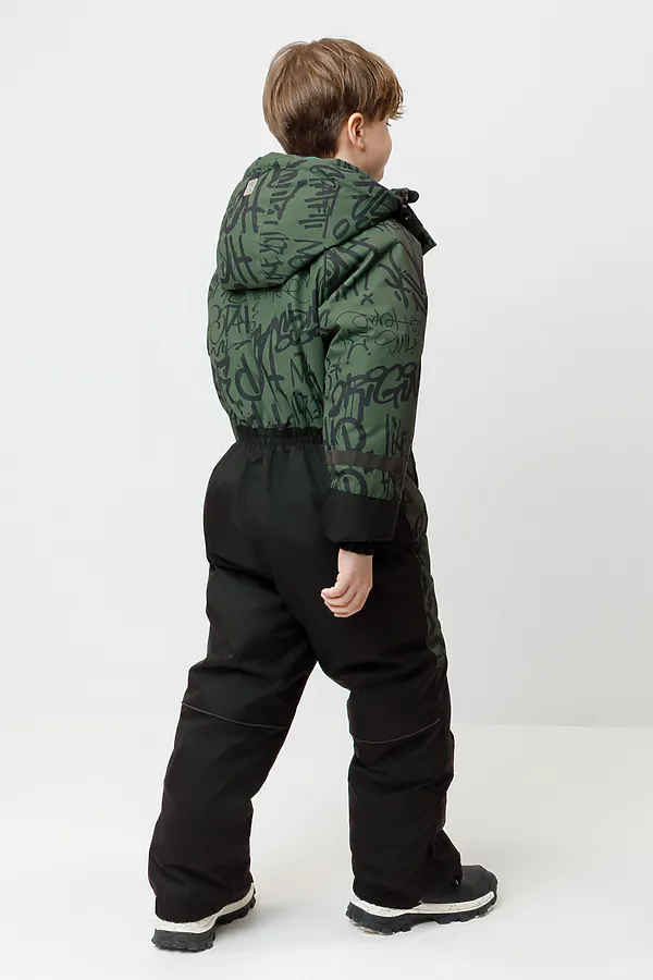 Комбинезон CROCKID, темный лес, граффити - фото 2