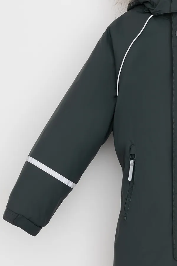 Комбинезон CROCKID, серо-зеленый - фото 2