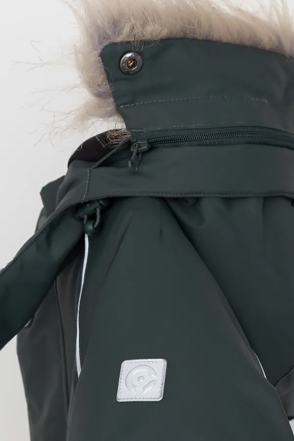 Комбинезон CROCKID, серо-зеленый - фото 2