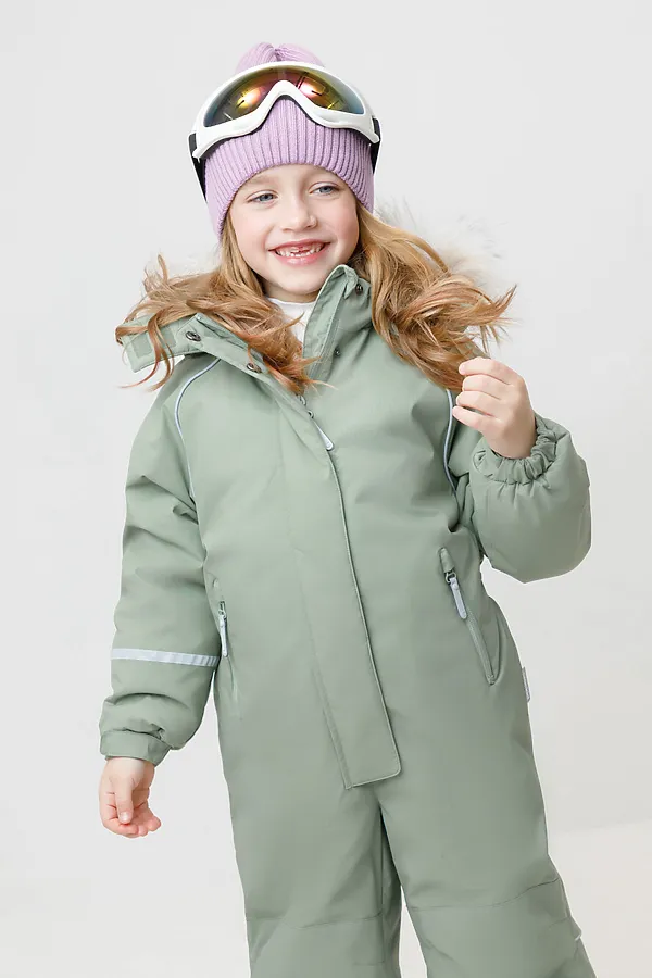 Комбинезон CROCKID, полынь - фото 2