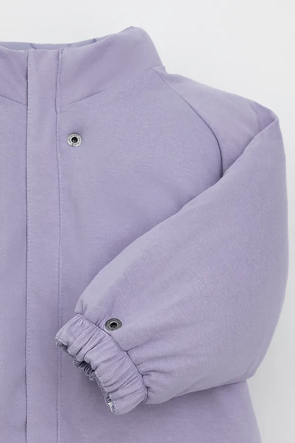 Комбинезон CROCKID, сиреневый, маленькие снежки - фото 2