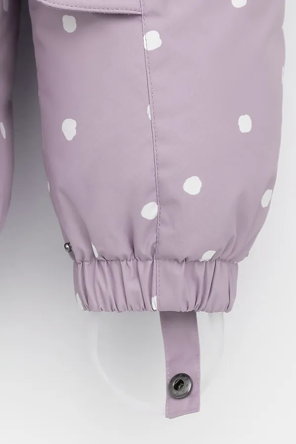 Комбинезон CROCKID, морской туман, маленькие снежки - фото 2