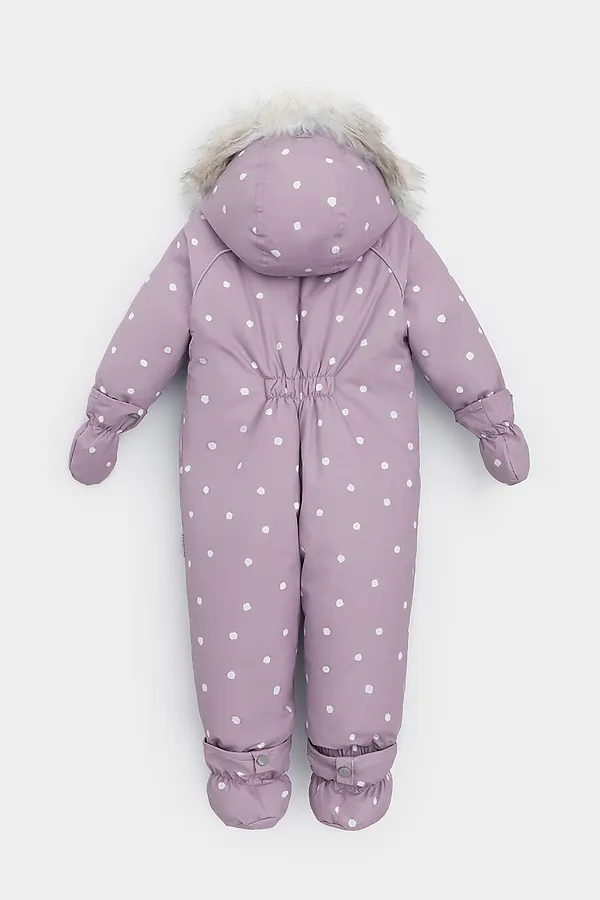 Комбинезон CROCKID, морской туман, маленькие снежки - фото 2