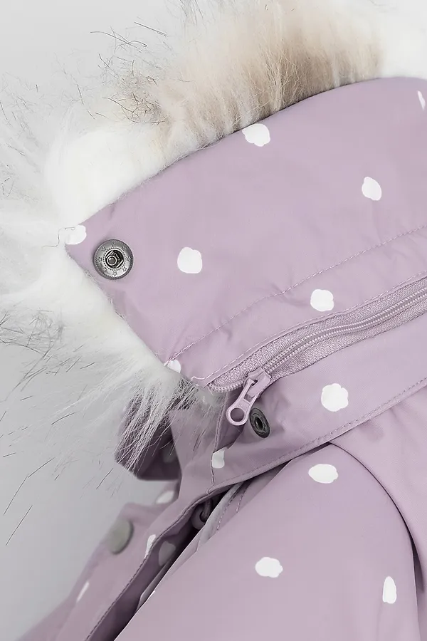 Комбинезон CROCKID, морской туман, маленькие снежки - фото 2