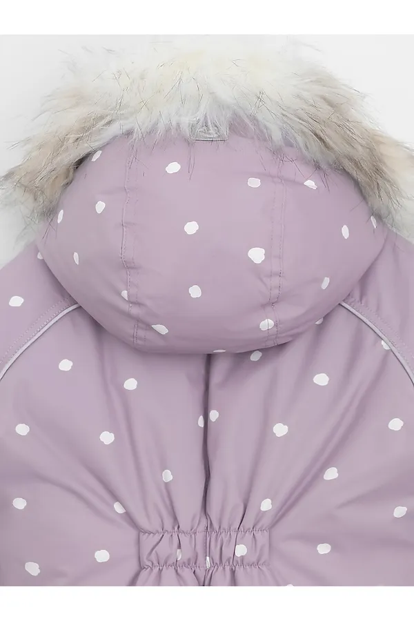 Комбинезон CROCKID, морской туман, маленькие снежки - фото 2