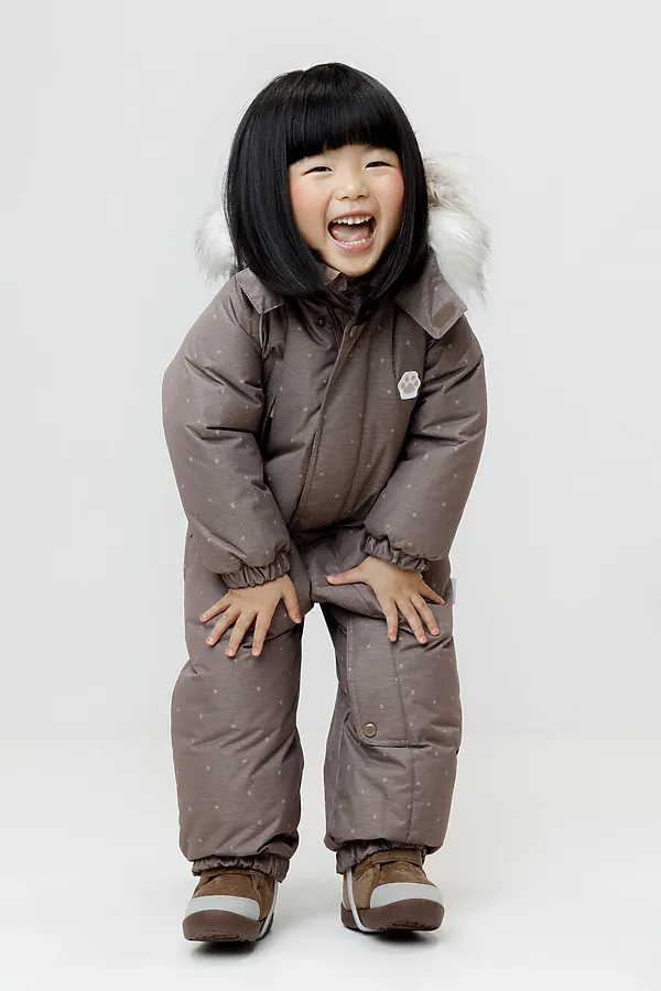 Комбинезон CROCKID, капучино, пятнышки - фото 2