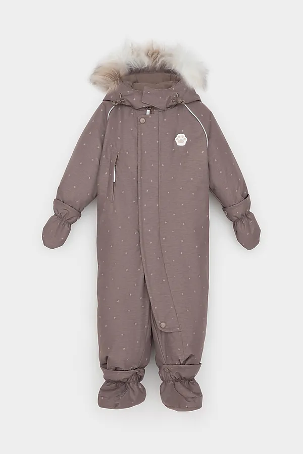 Комбинезон CROCKID, капучино, пятнышки - фото 2