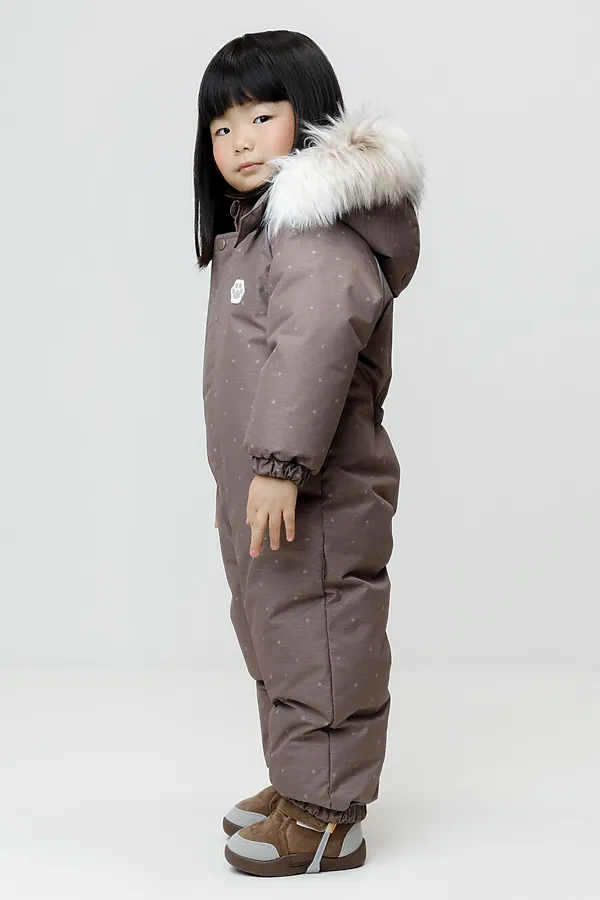 Комбинезон CROCKID, капучино, пятнышки - фото 2