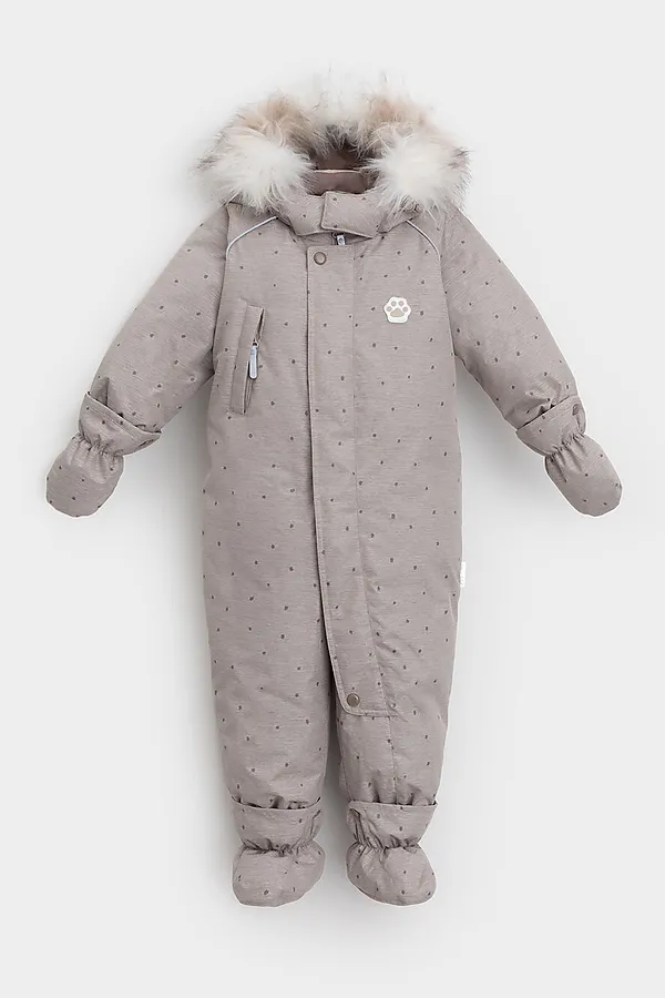 Комбинезон CROCKID, лунный свет, пятнышки - фото 2