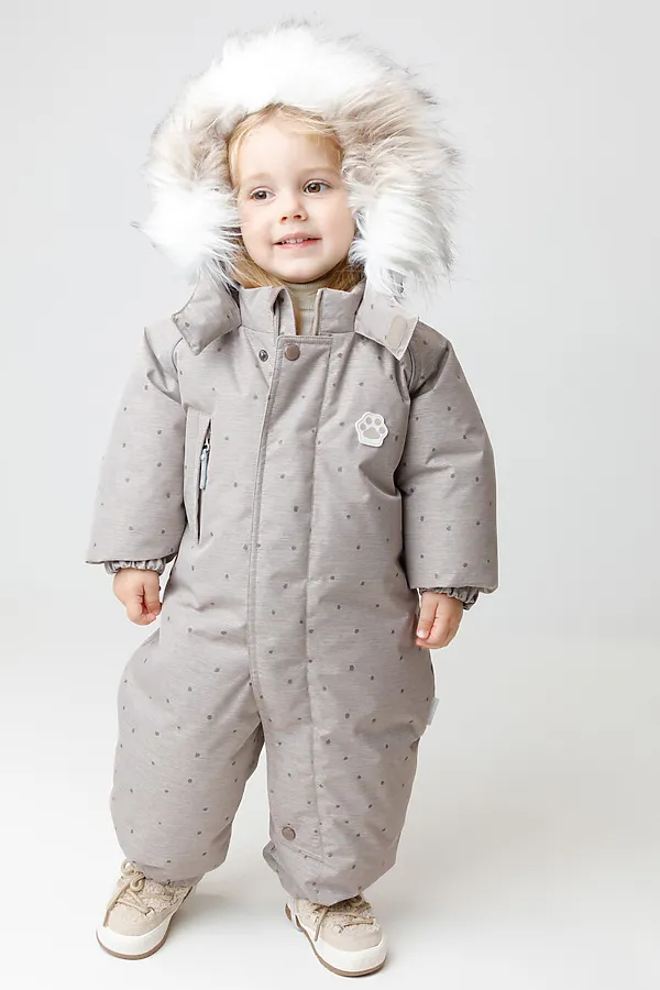 Комбинезон CROCKID, лунный свет, пятнышки - фото 2