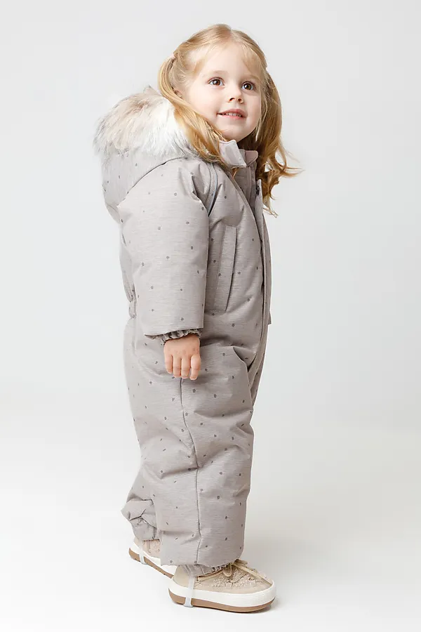 Комбинезон CROCKID, лунный свет, пятнышки - фото 2