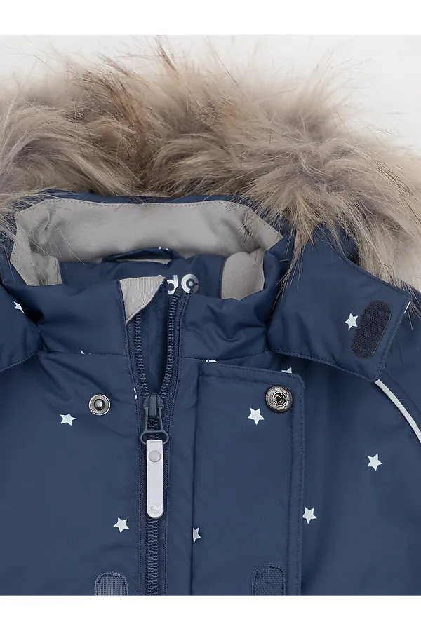 Комбинезон CROCKID, темно-синий, маленькие звездочки - фото 2