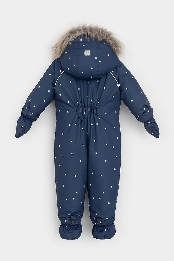 Комбинезон CROCKID, темно-синий, маленькие звездочки - фото 2