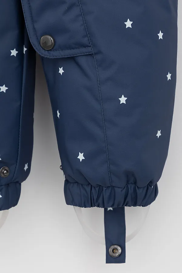 Комбинезон CROCKID, темно-синий, маленькие звездочки - фото 2