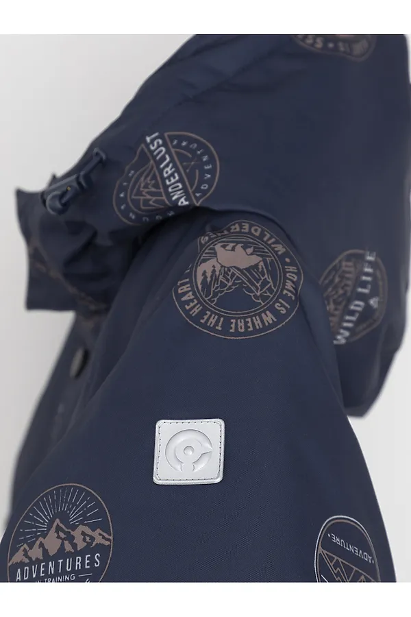 Комбинезон CROCKID, глубокий синий, горы и путешествия - фото 2
