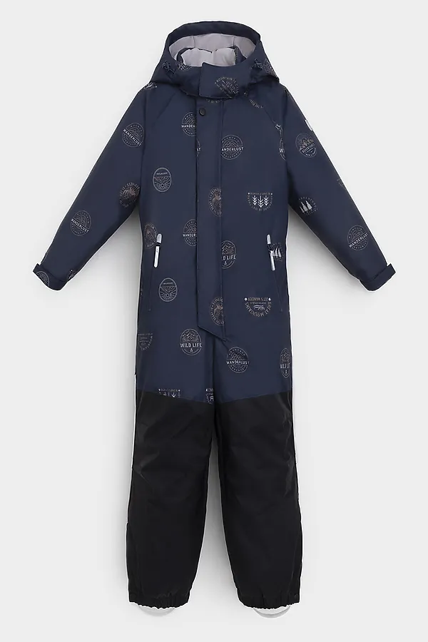 Комбинезон CROCKID, глубокий синий, горы и путешествия - фото 2