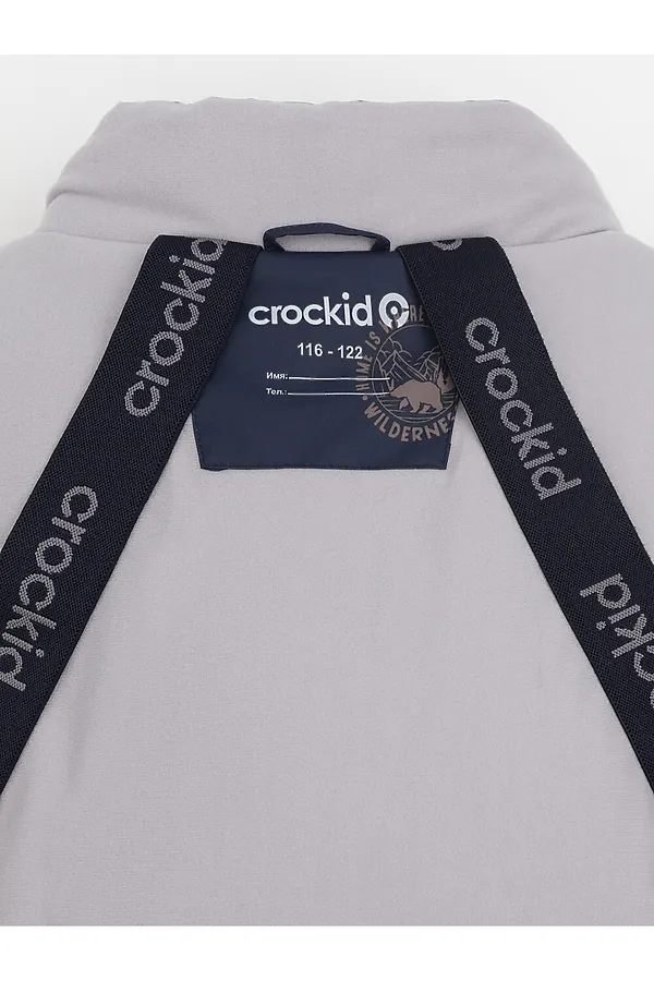 Комбинезон CROCKID, глубокий синий, горы и путешествия - фото 2