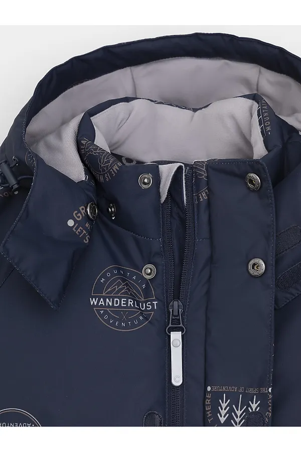 Комбинезон CROCKID, глубокий синий, горы и путешествия - фото 2