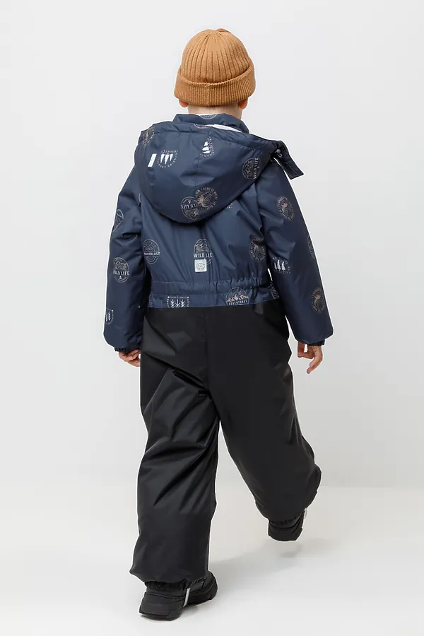 Комбинезон CROCKID, глубокий синий, горы и путешествия - фото 2