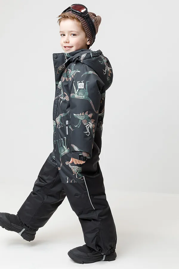 Комбинезон CROCKID, темный уголь, на раскопках - фото 2