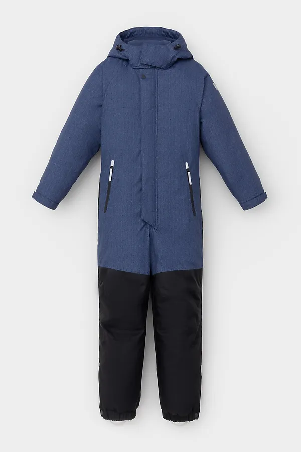 Комбинезон CROCKID, синий, твид - фото 2