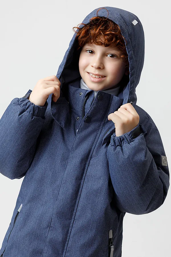 Комбинезон CROCKID, синий, твид - фото 2