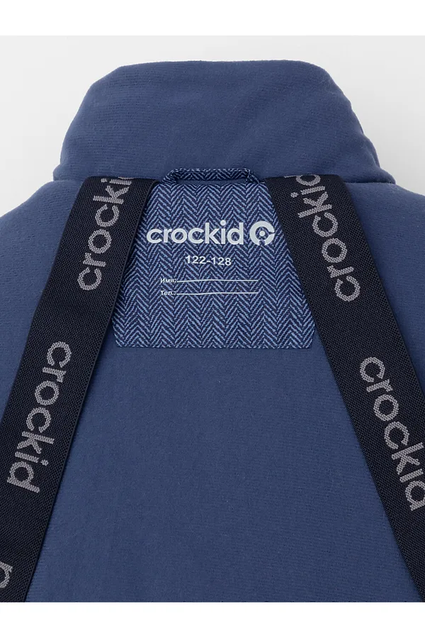 Комбинезон CROCKID, синий, твид - фото 2