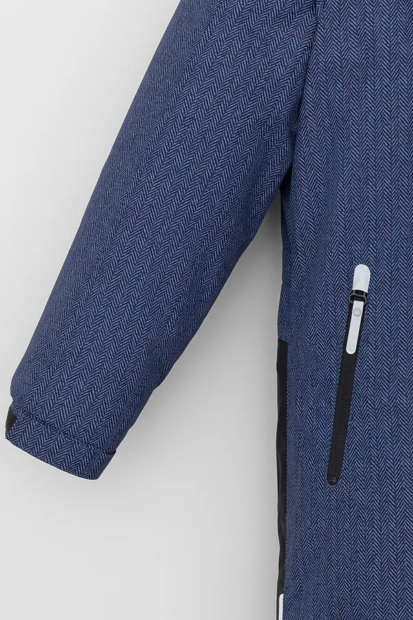 Комбинезон CROCKID, синий, твид - фото 2