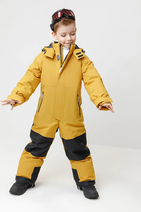 Комбинезон CROCKID, медово-горчичный - фото 2