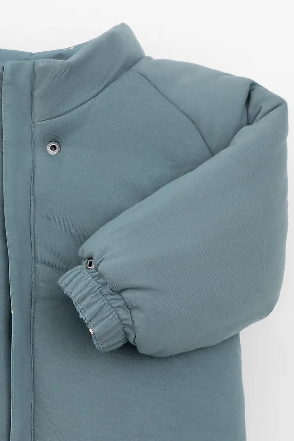 Комбинезон CROCKID, свинцовый, кролики и цветы - фото 2