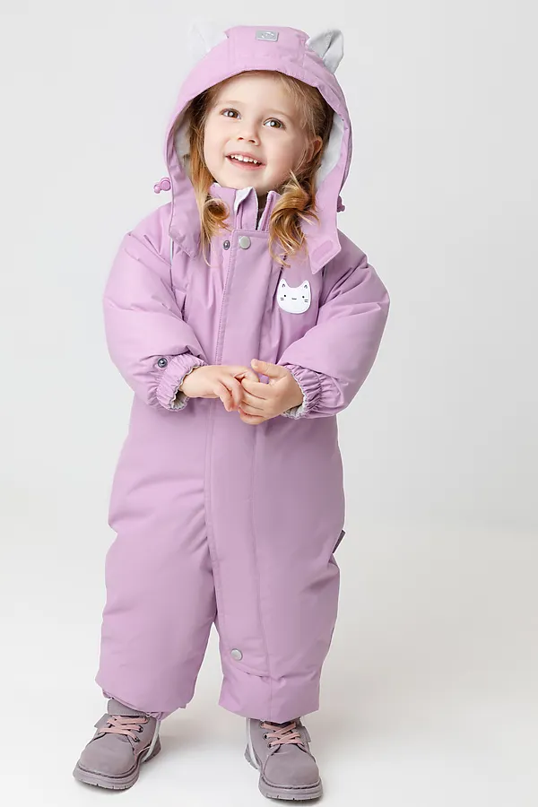 Комбинезон CROCKID, лавандовый туман - фото 2